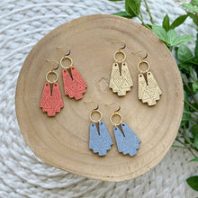 Load image into Gallery viewer, Horan Earrings, Soft Red