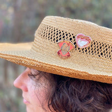 Load image into Gallery viewer, Crazy Chicken Lady - Enamel Pin