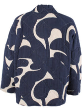 Load image into Gallery viewer, Danekatrin Quilt Jacket - Navy/Chalk