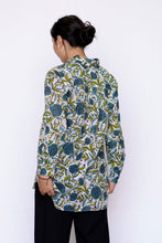 Load image into Gallery viewer, Anoushka Shirt - Blue Dahlia