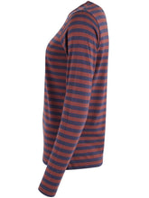 Load image into Gallery viewer, Danejubii Tee - Navy/Merlot