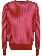 Load image into Gallery viewer, Danefox Pearl Knit Sweater - Cherry/Chili