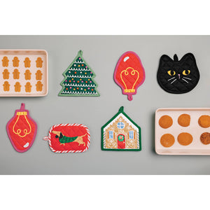 Black Cat Potholder