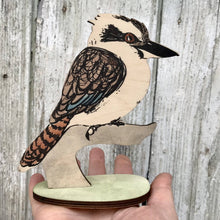 Load image into Gallery viewer, Standing Bird - Laughing Kookaburra