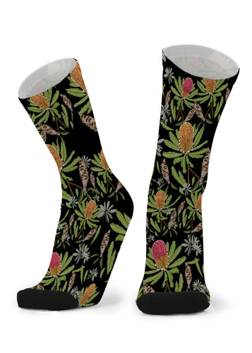 Red Fox Sox - size L - Banksia