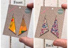 Load image into Gallery viewer, Triangle Reversible Earrings