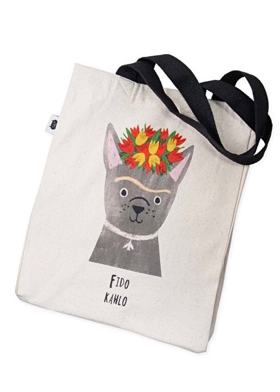 Tote bag - Fido Kahlo