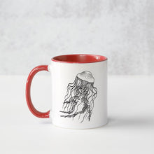 Load image into Gallery viewer, Mug - Jellyfish Red