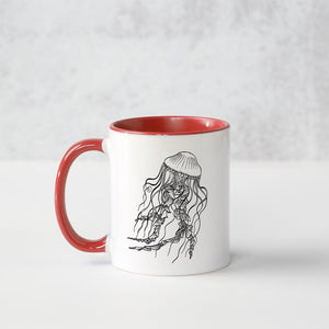 Mug - Jellyfish Red