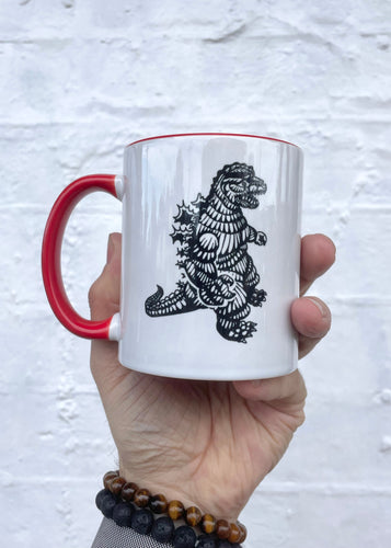 Mug - Godzilla Red