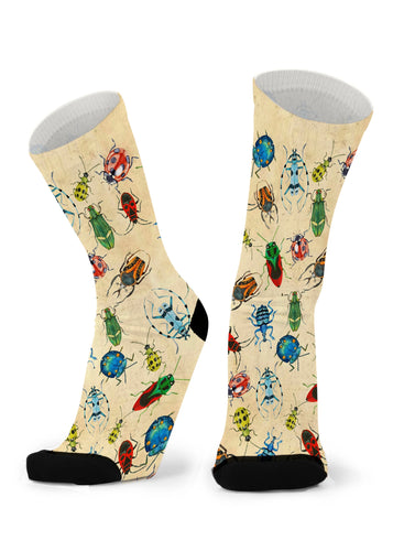 Red Fox Sox - size L - Creepy Crawly