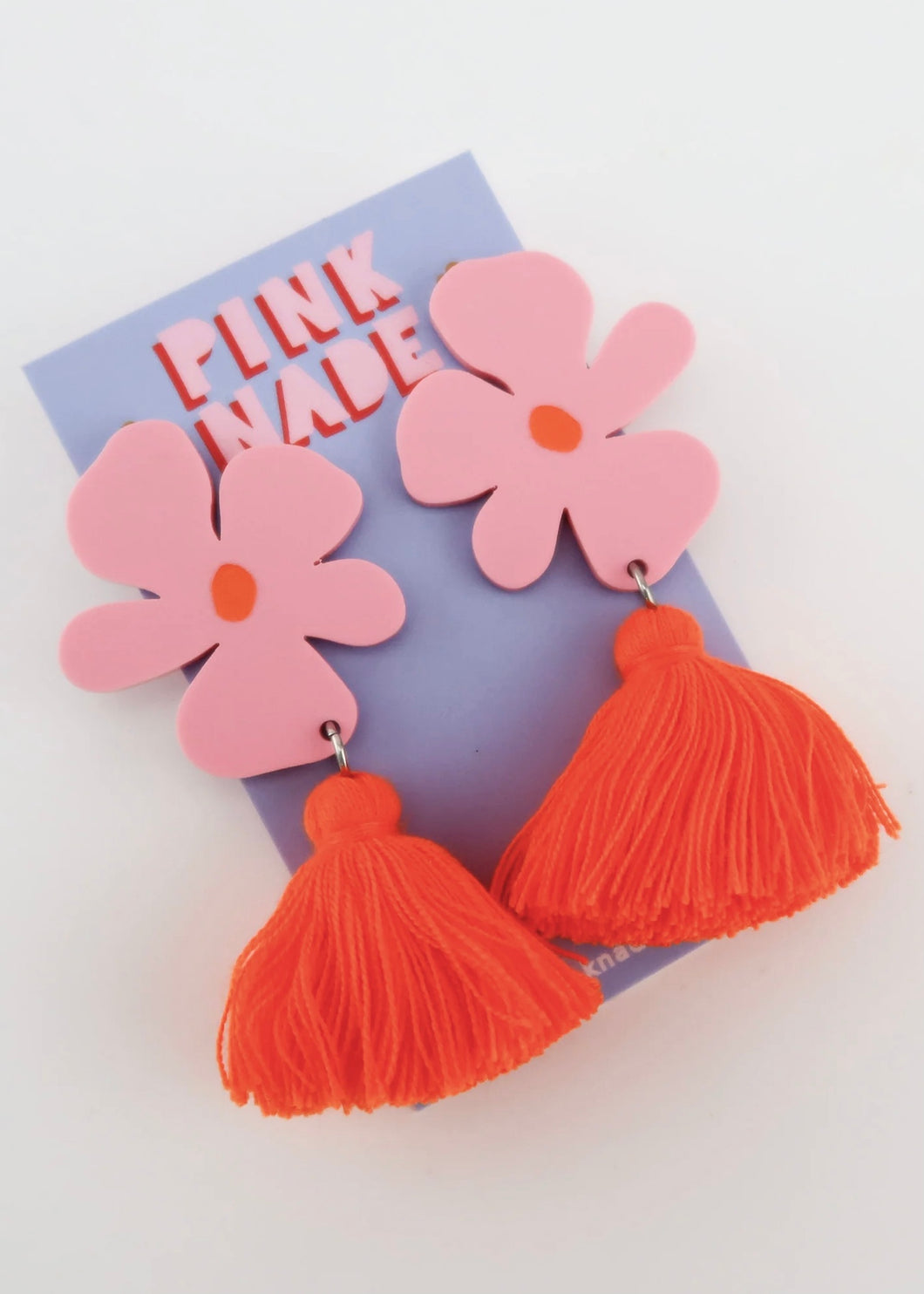 Alie Candy Pink/Orange Tassel