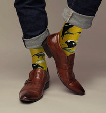 Load image into Gallery viewer, Red Fox Sox - size L - Swooping Season