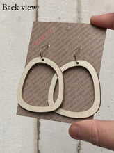 Load image into Gallery viewer, Big Circle, Hand Painted Hoops