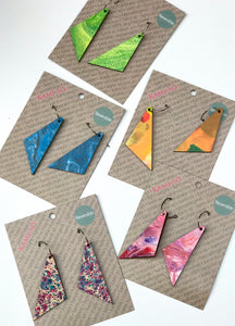 Triangle Reversible Earrings