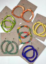 Load image into Gallery viewer, Big Circle, Hand Painted Hoops