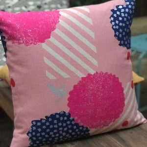 Kokka Pink cushion