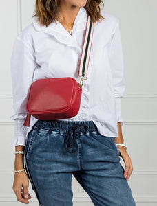 Ruby sports cross body bag - Red