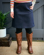Blue Denim, A-line skirt