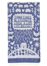 Load image into Gallery viewer, Tea towel - Bullshit Blessings