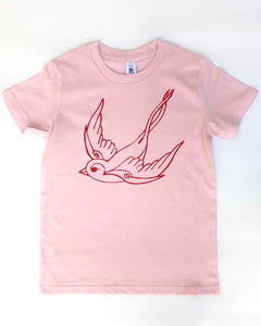 Kids tee - Swooping Swallow