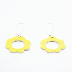Melon drop Earrings - Yellow