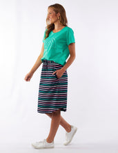 Load image into Gallery viewer, Connected skirt, Multi Stripe - Size 20