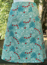 Load image into Gallery viewer, Minty Fox A-line Skirt