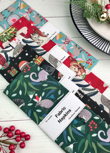 Reusable Fabric Napkin - Christmas