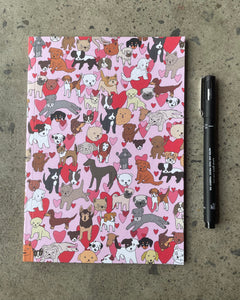 A5 soft cover notepad