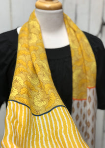 Summer scarf - Mellow Yellow