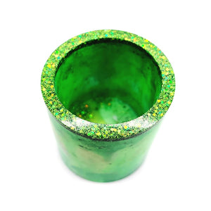 Mini Resin jar - Green