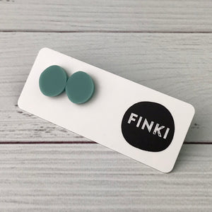 Classic Mini Stud - Wonky Dot
