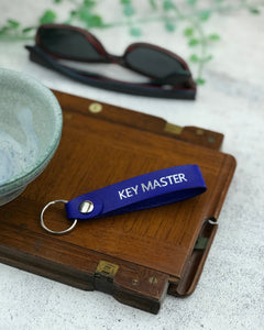 Leather key tag - Key Master