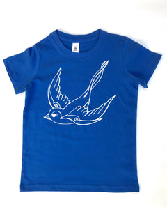 Kids tee - Swooping Swallow