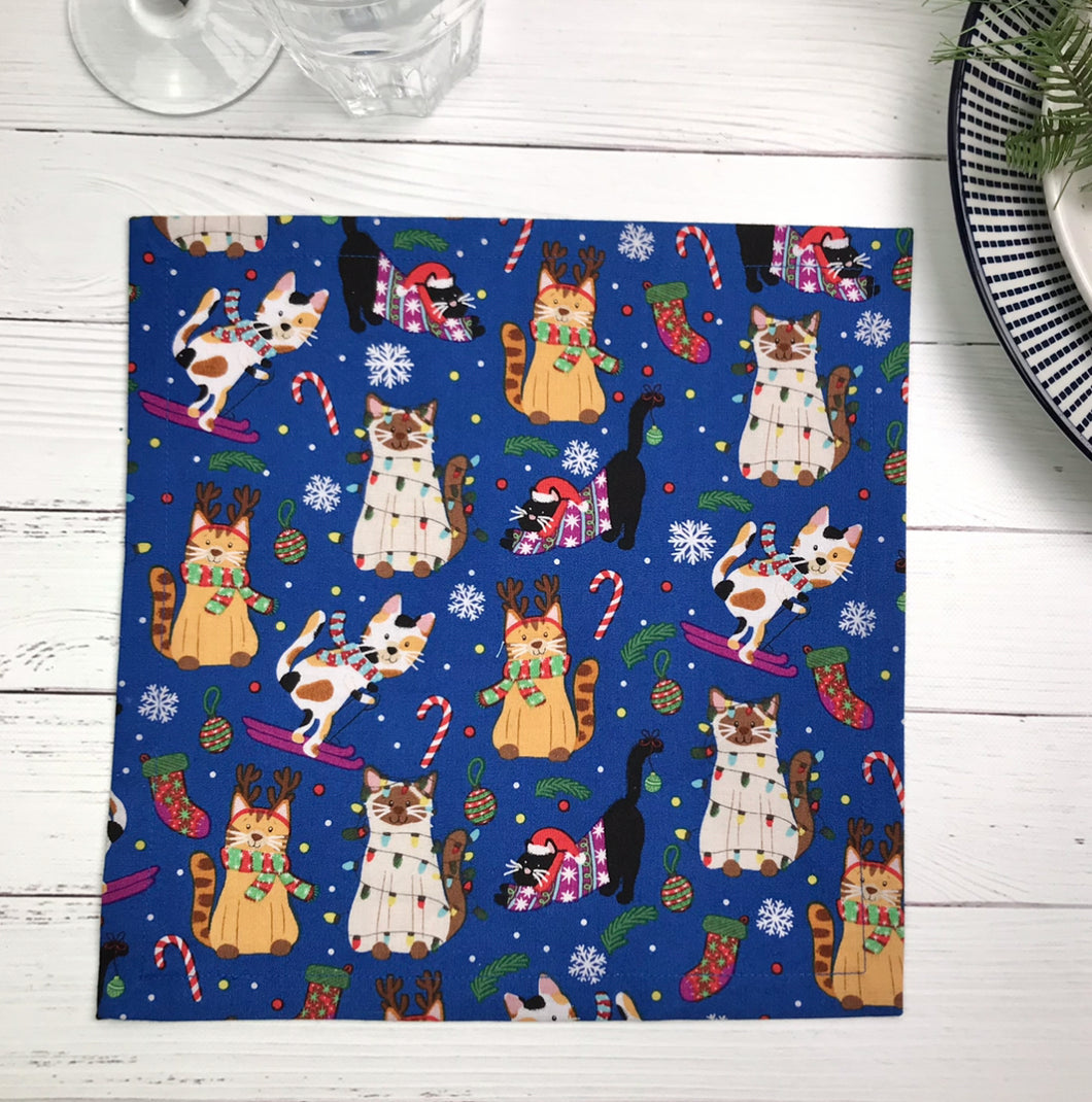 Reusable Fabric Napkin - Christmas