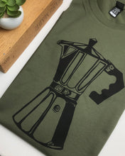 Load image into Gallery viewer, Mens Percolator Tee Khaki