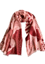 Load image into Gallery viewer, Tribal Scarf - Wine