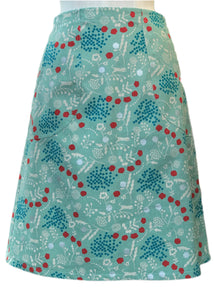 Minty Fox A-line Skirt