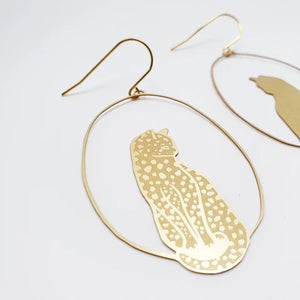 Leopard dangles