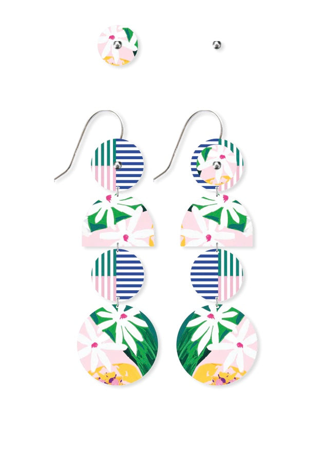 Quad drop earrings - Morgan