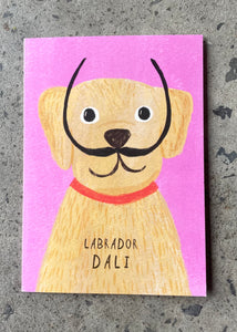 Dog artist cards