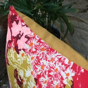 Retro Blossom cushion