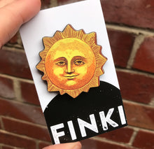 Load image into Gallery viewer, Wooden Art Badge