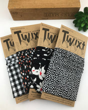 Load image into Gallery viewer, Twixt wired headband - blacks