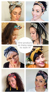Twixt wired headband - greens