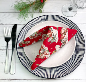 Reusable Fabric Napkin - Christmas