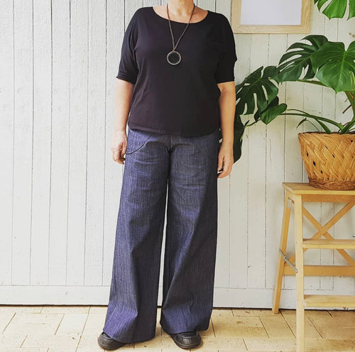 Denim linea pant