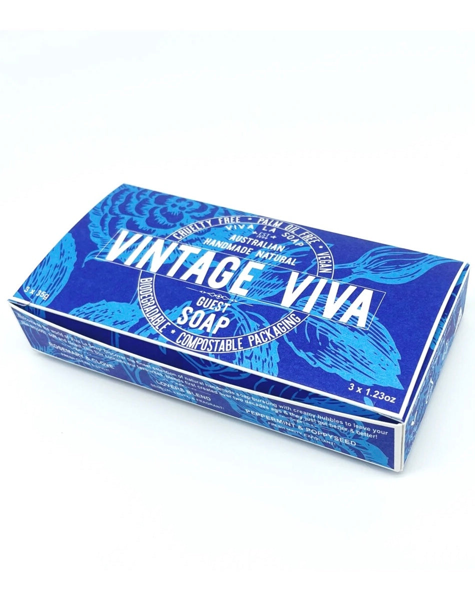 Guest Soap Gift Box - Vintage Viva