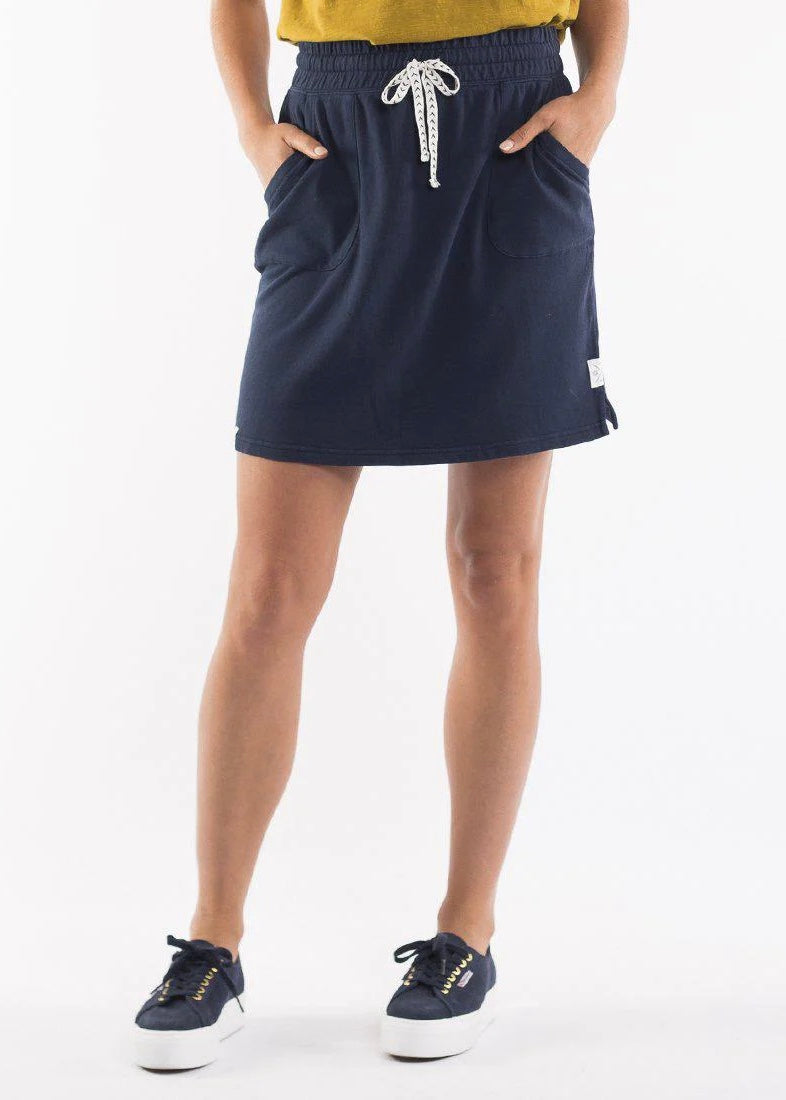 Cassie Skirt - Navy - Size 20